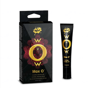 Wet wOw®Max O陰蒂刺激凝露|情趣塗抹潤滑油|激發女性情慾|做愛慾望 |性冷淡女人變炙熱蕩婦|燃燒激情慾望